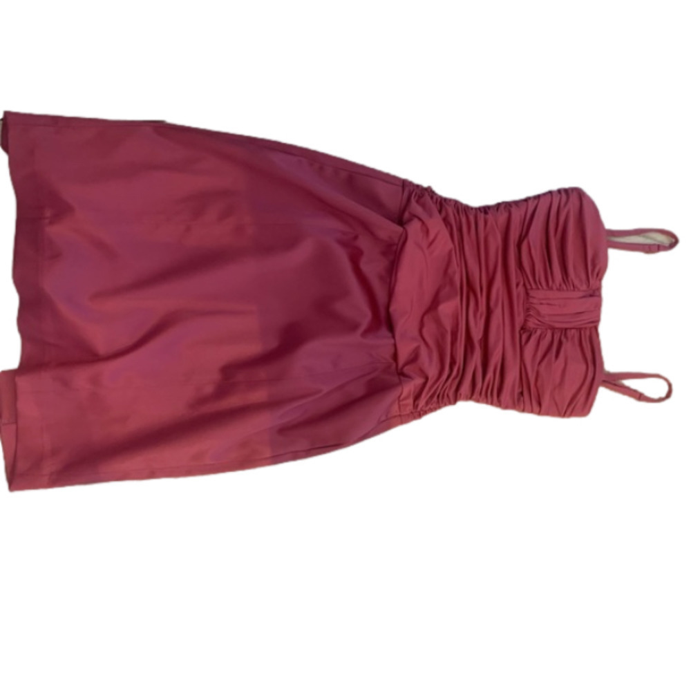 𝅺max & Cleo burnt orange cocktail dress size 2 - Picture 3 of 12